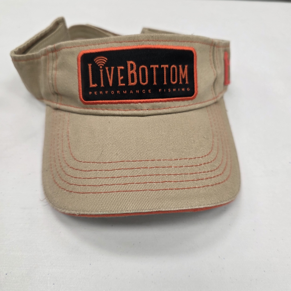 Live Bottom Tan Visor